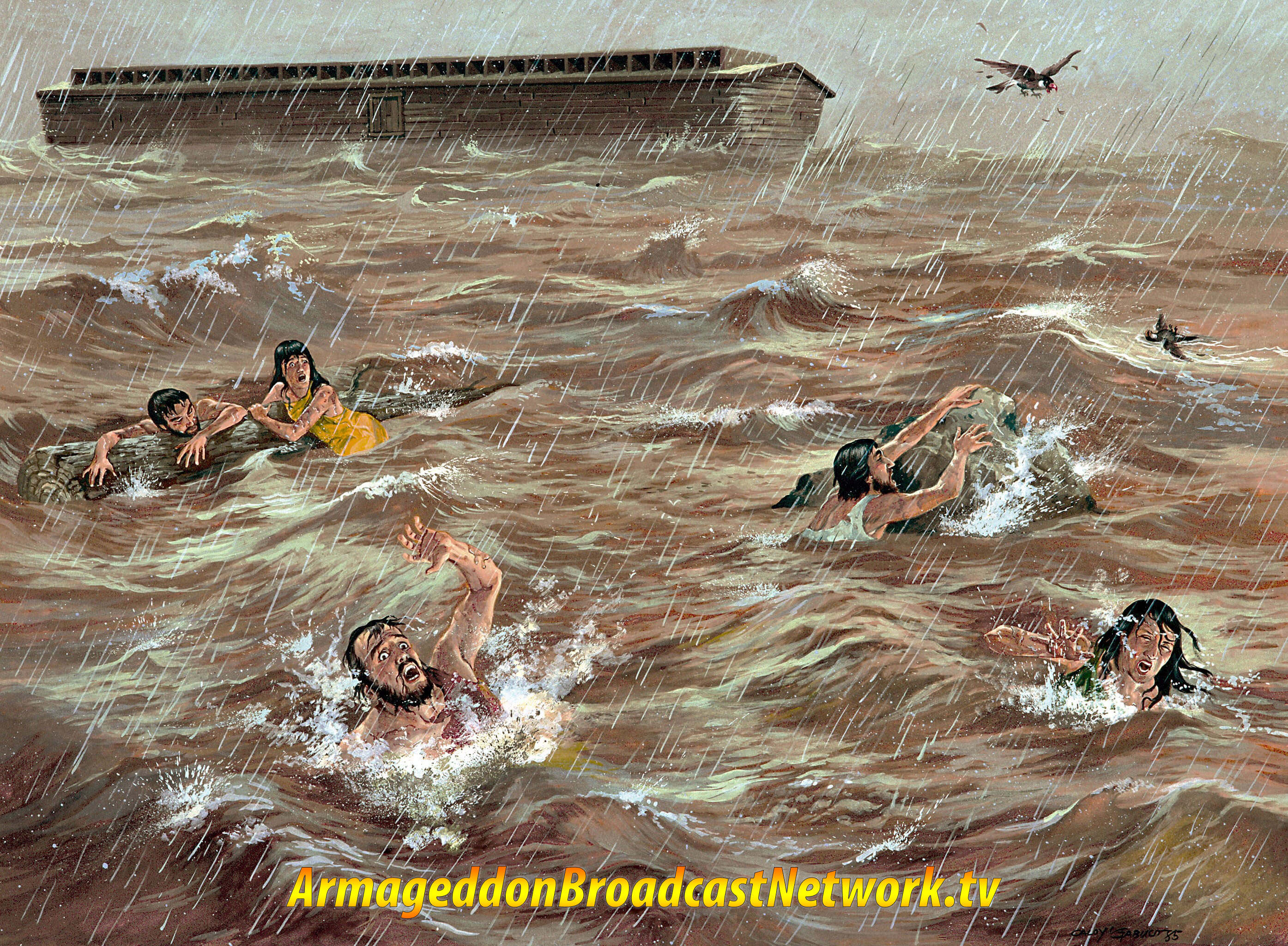 Flood Of Noah The Armageddon Broadcast Network